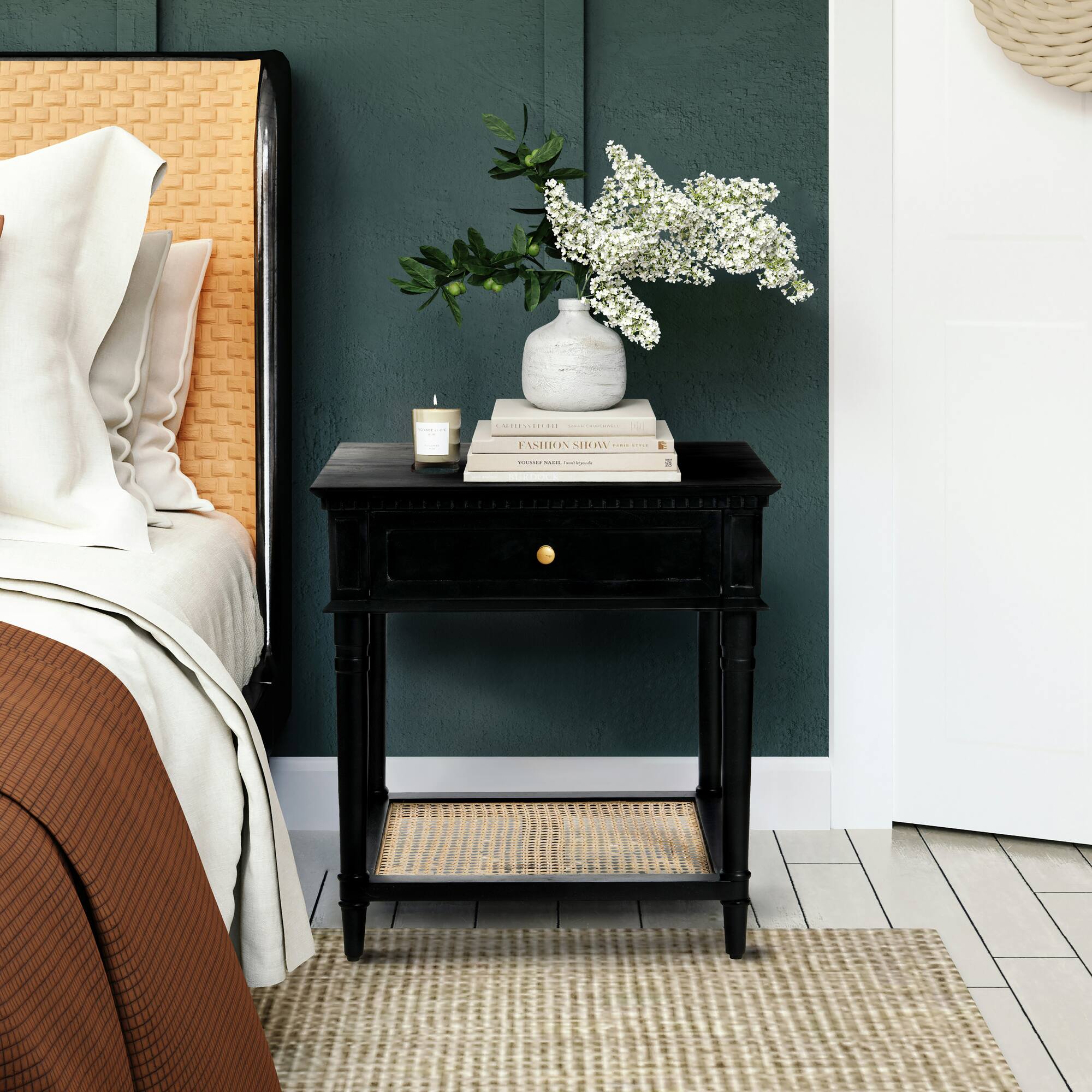 Hello Honey® 25" Maxwelton Solid Wood End Table with Drawer